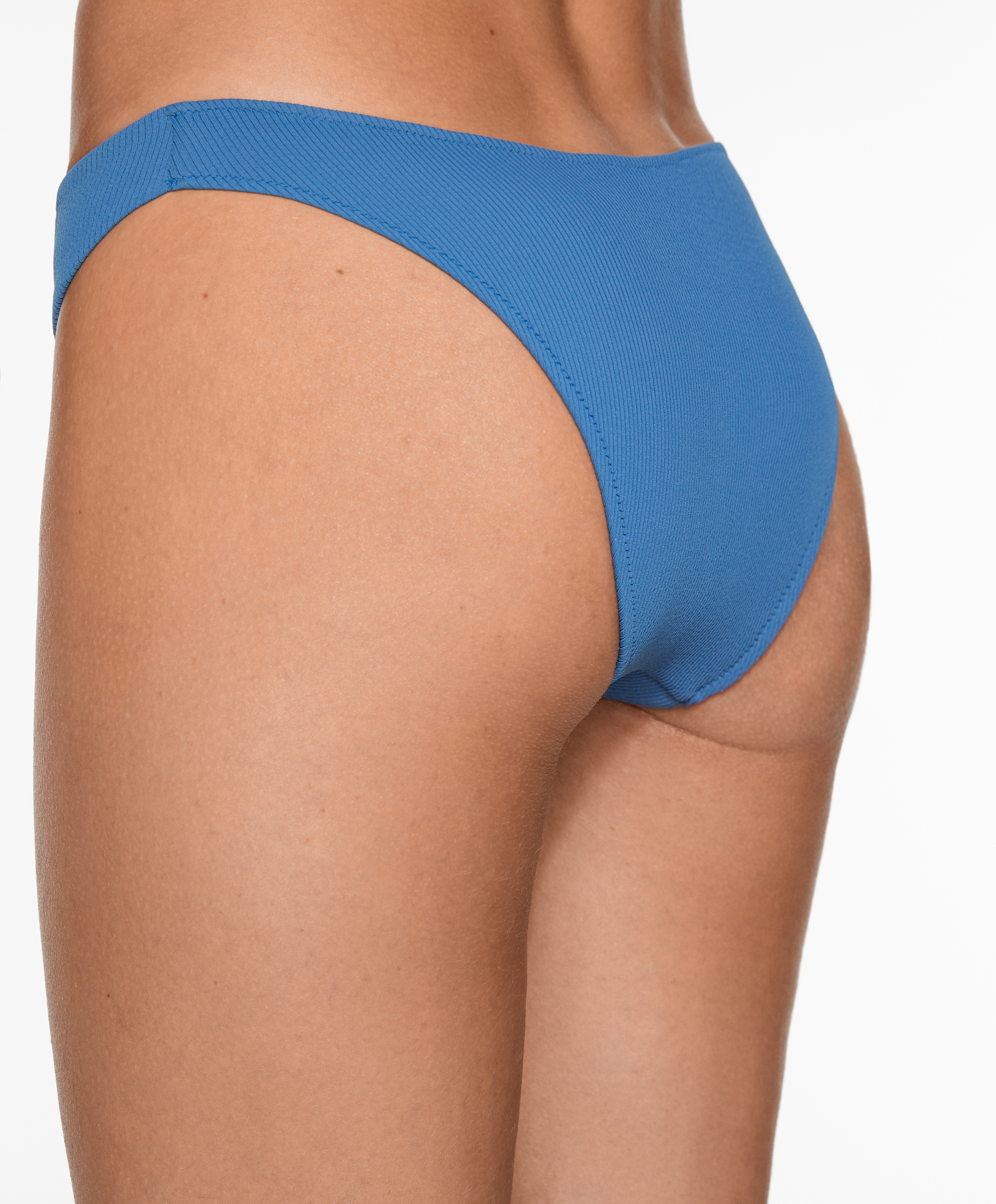 OYSHO Medium-coverage U-cut rib bikini briefs