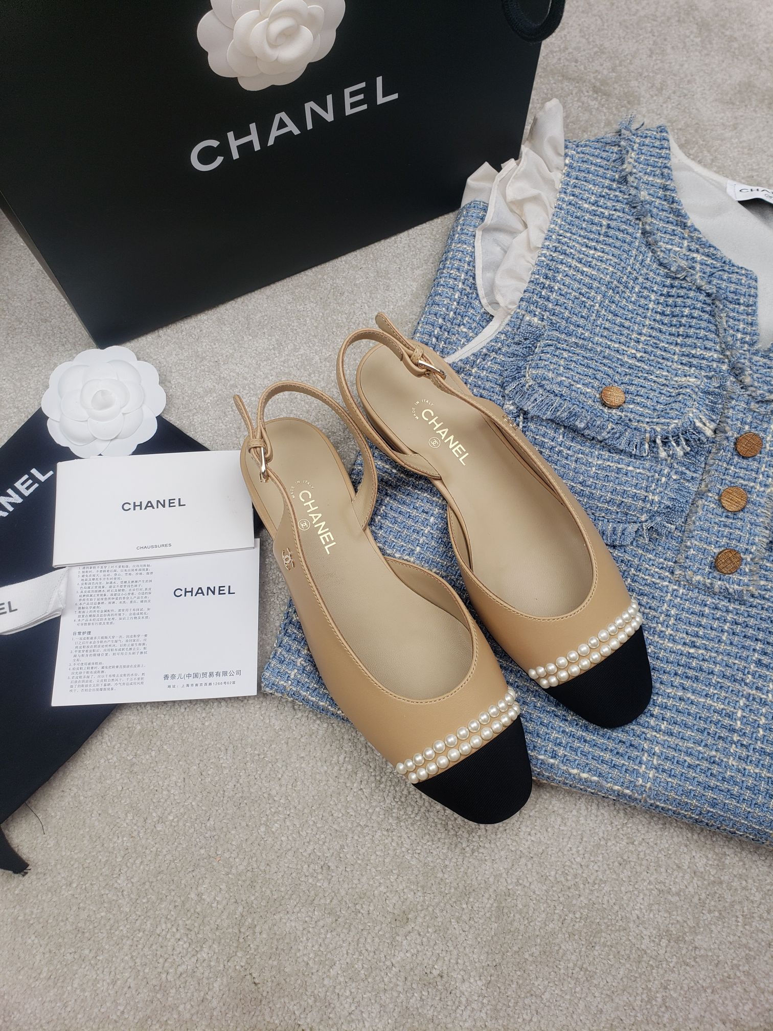 CHANEL SLINGBACKS 28 - Sneaker Replica Workshop