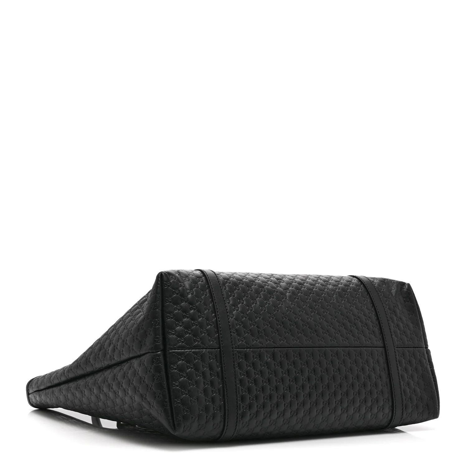 Microguccissima Medium Joy Tote Black - Top Club