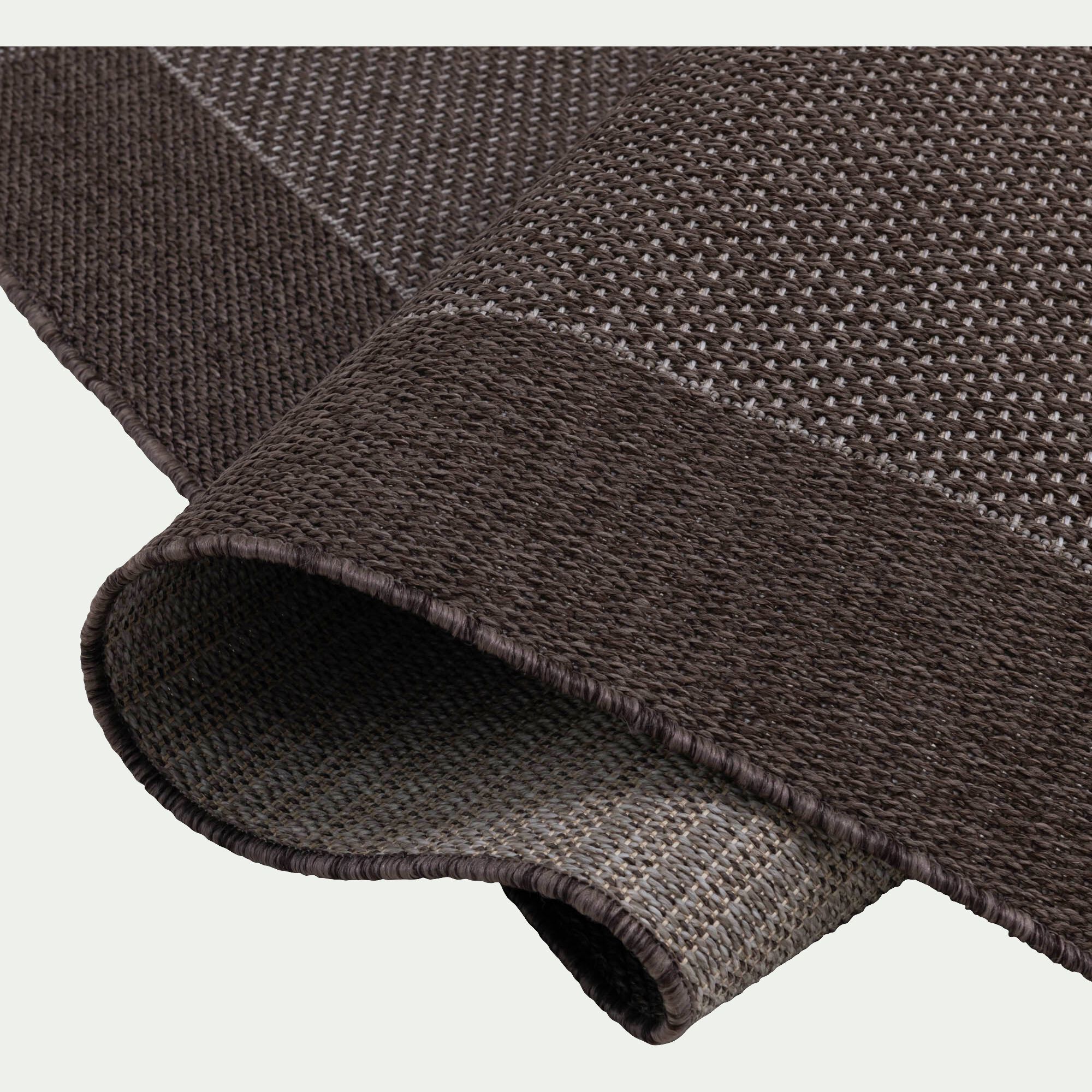 KELLY - Tapis intérieur et extérieur - marron 60x110cm