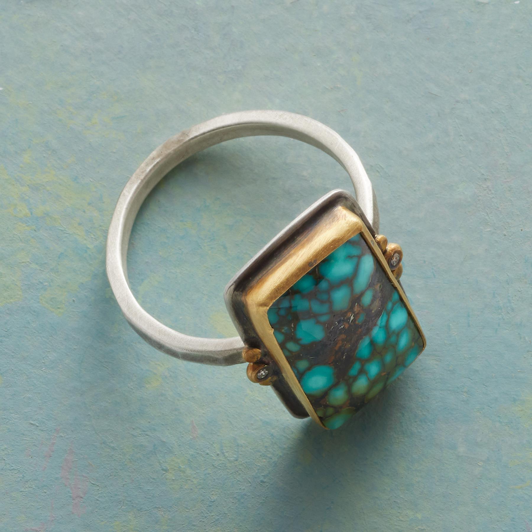 Twinkling Turquoise Ring - Sundance Living
