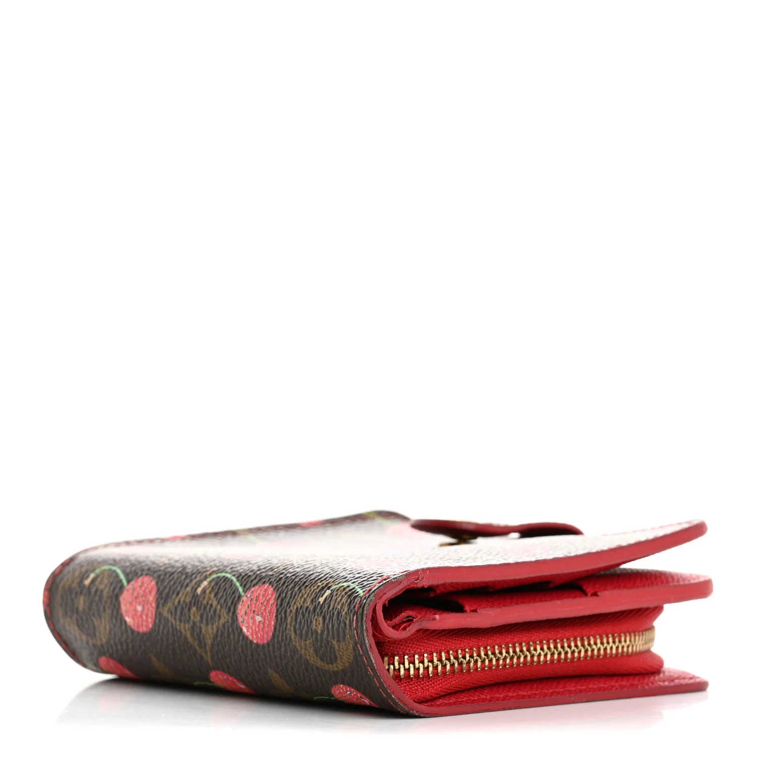 Monogram Cerises Compact Zippe Wallet - Top Club