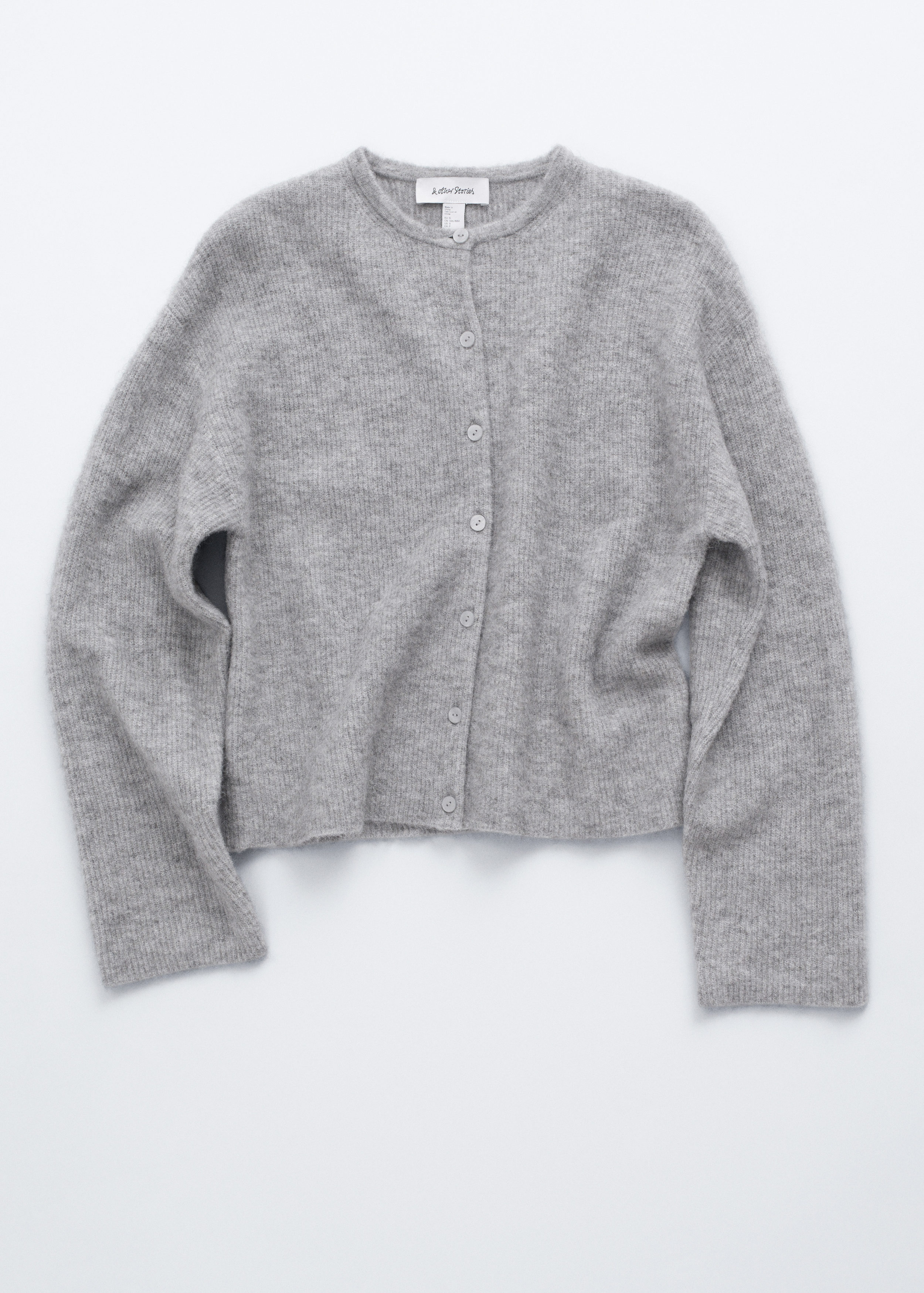 & Other Stories ALPACA-BLEND KNITTED CARDIGAN