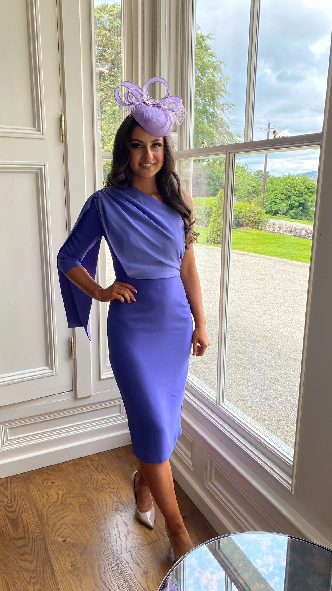 One Shoulder Wedding Guest Dress