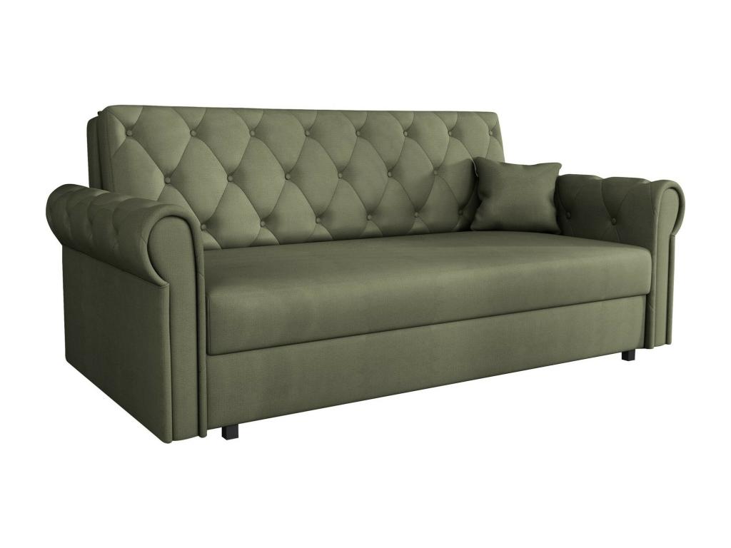 Sofá-cama Columbus 196, Caja de ropa de cama, 85x188x98cm