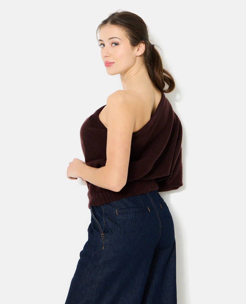 Pimkie Pull one shoulder avec détail bijou