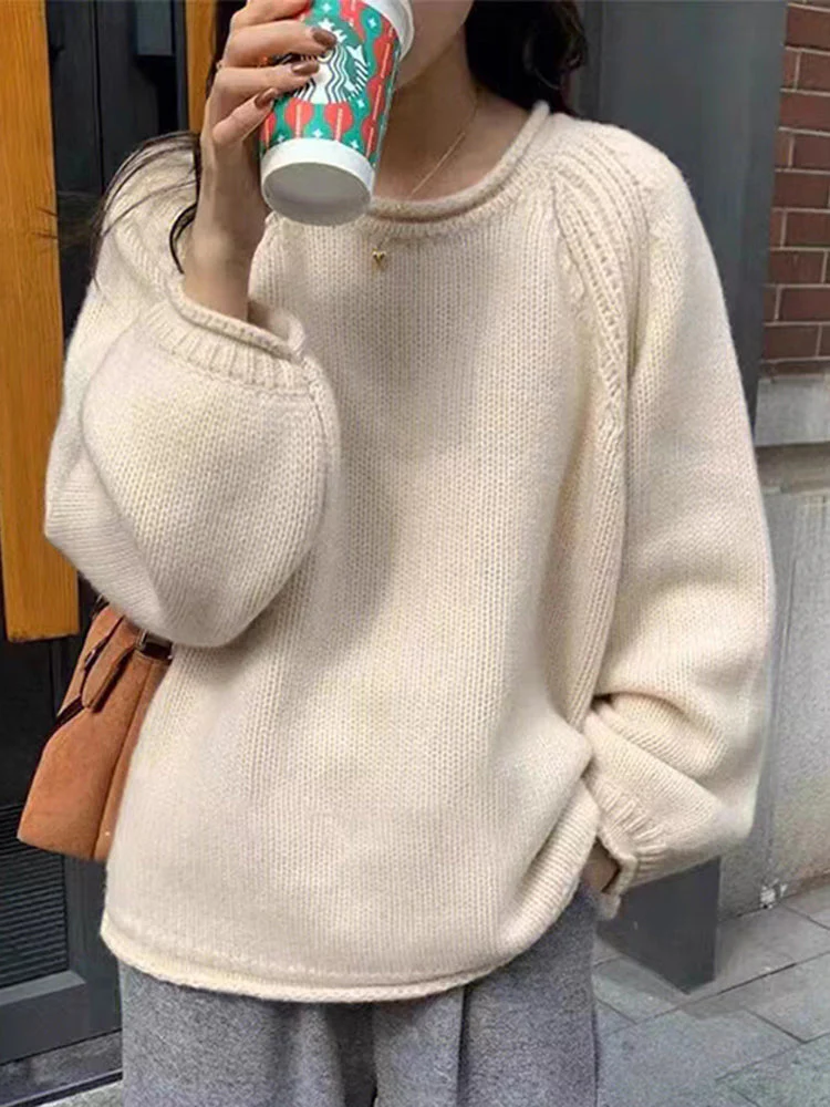 Pull ample à manches longues Adrianne CozyFit
