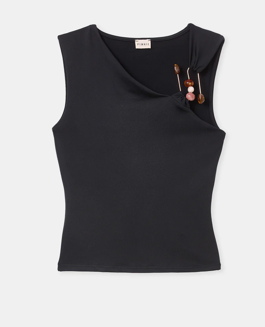 Pimkie Top asymétrique avec détail bijou et pierres