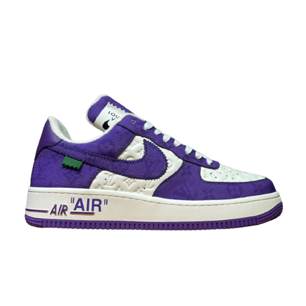 LOUIS VUITTON X NIKE AIR FORCE 1 LOW-TOP SNEAKERS   LVS138 - Sneaker Replica Workshop