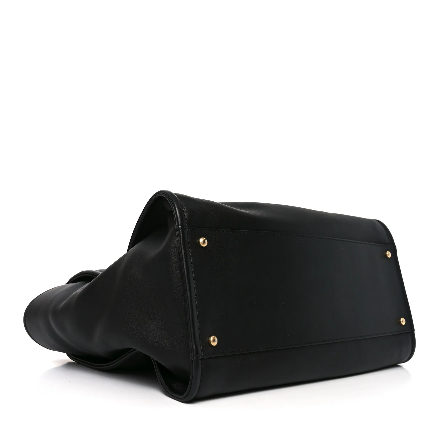 Calfskin Medium Deauville Tote Black Multicolor - Top Club