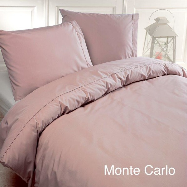 Dekbedovertrek Monte Carlo roze eenpersoons