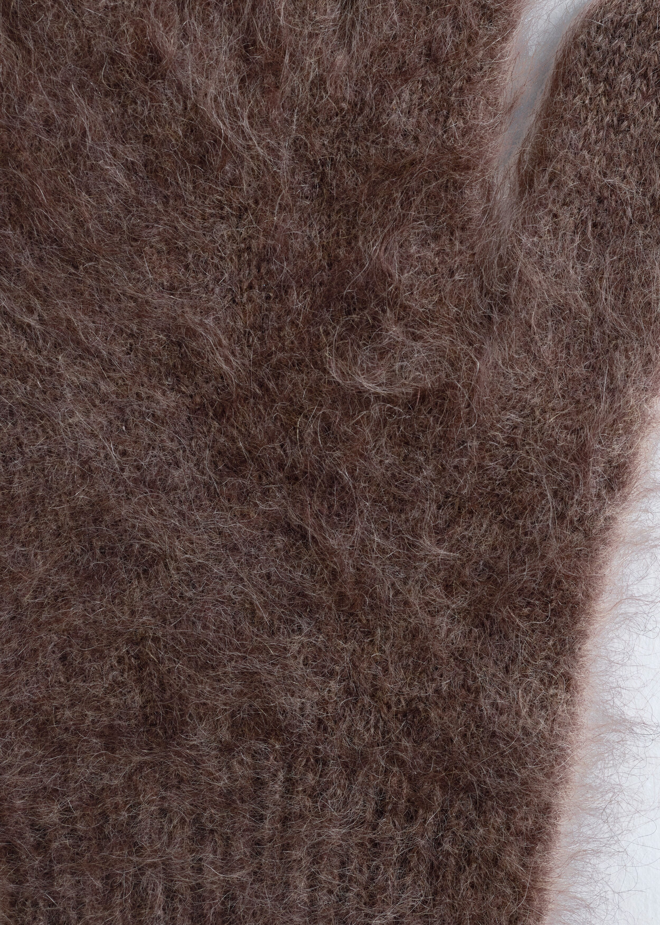 & Other Stories KNITTED BRUSHED CASHMERE GLOVES