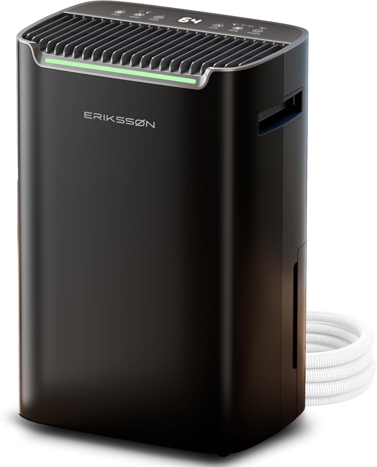 Deumidificatore con display LED, timer e blocco bambini | Rimuove 20 litri di umidità ogni 24 ore | Per stanze di circa 80 m² (175 m³) | risparmio energetico con sensore di umidità