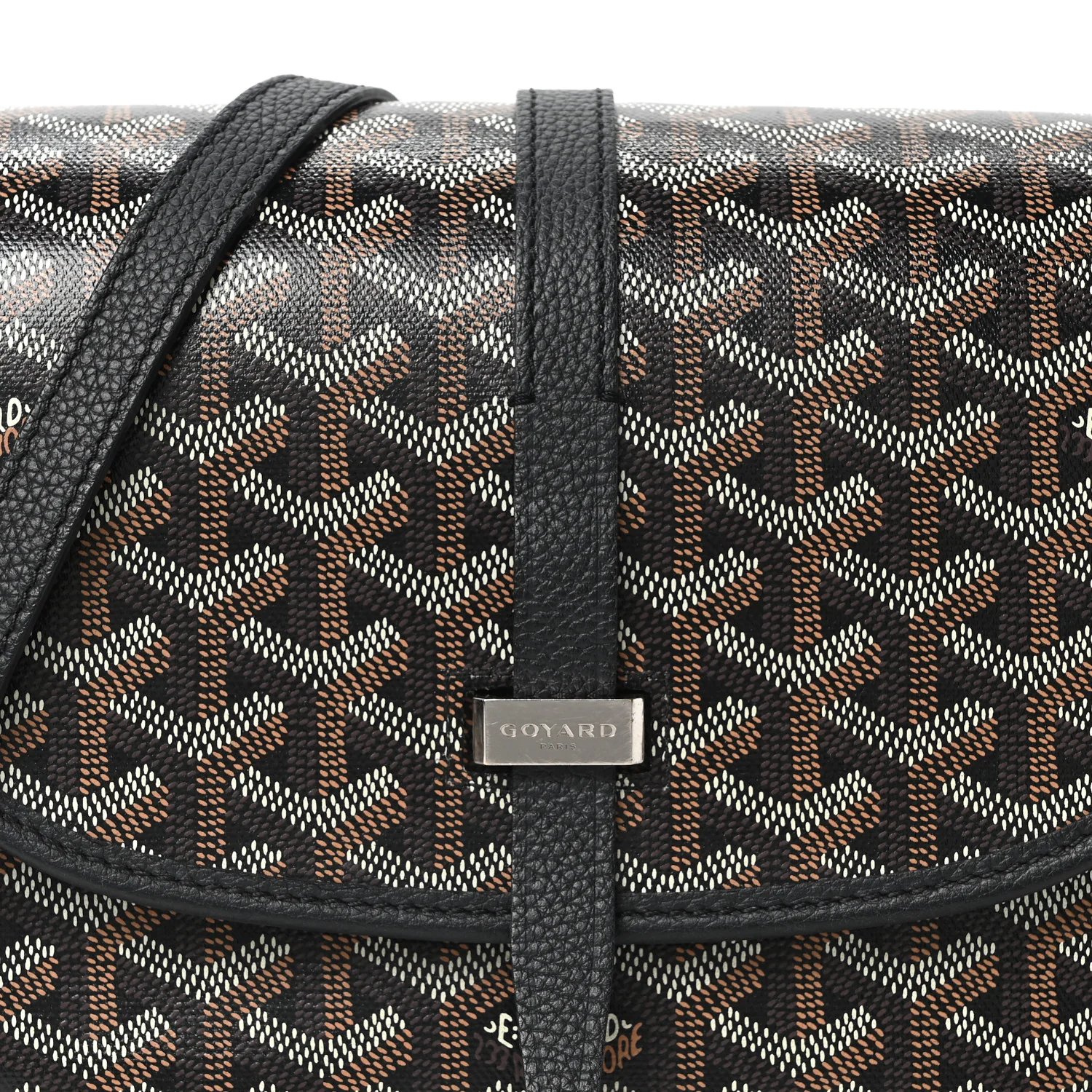 Goyardine Belvedere II PM Messenger Bag Black - Top Club