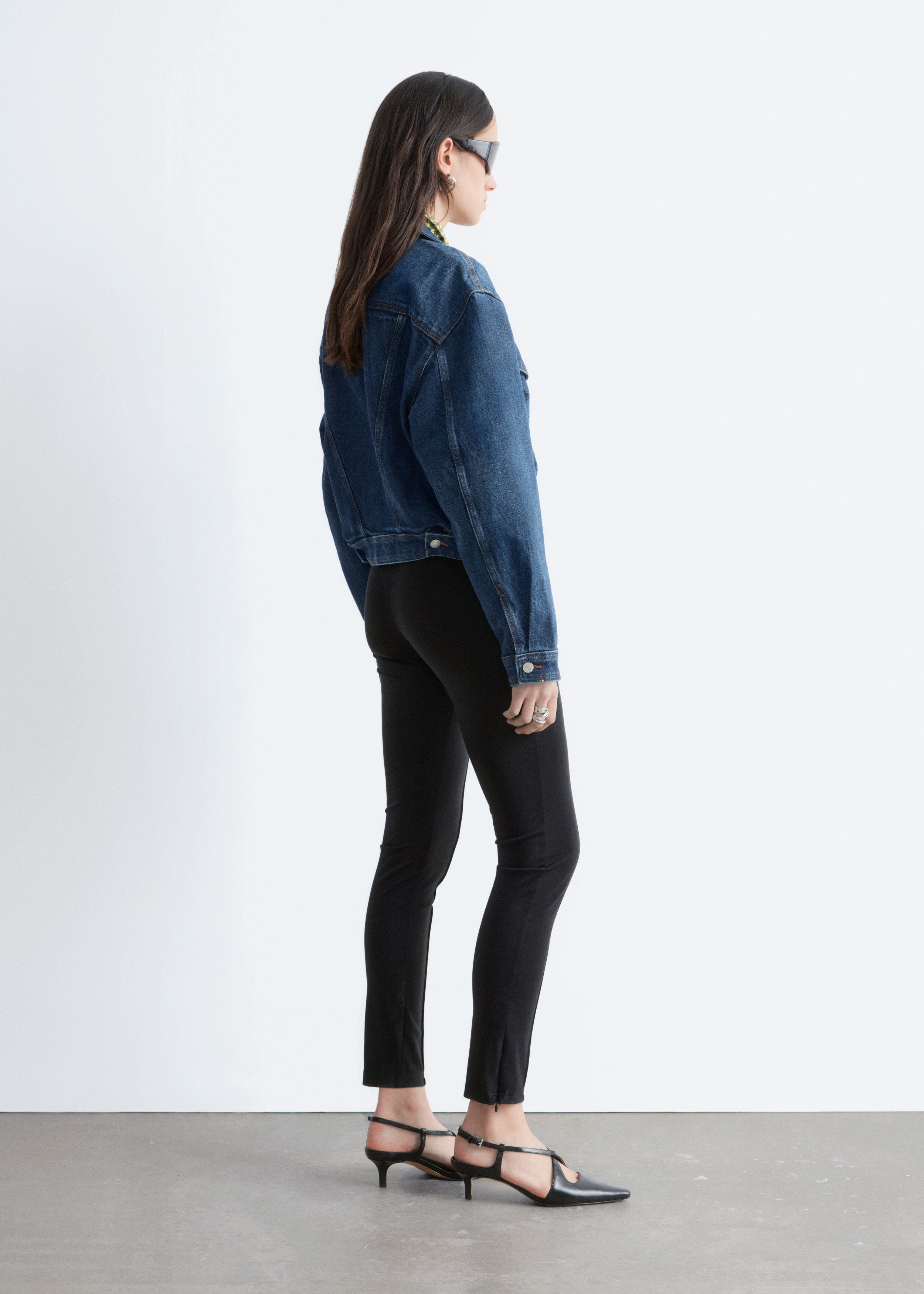 & Other Stories CROPPED DENIM JACKET