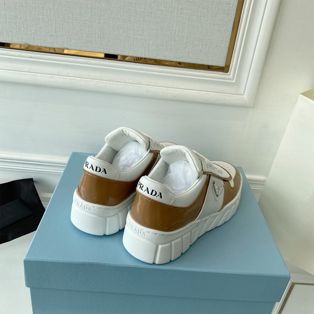 Prada Leather Sneakers - Top Club