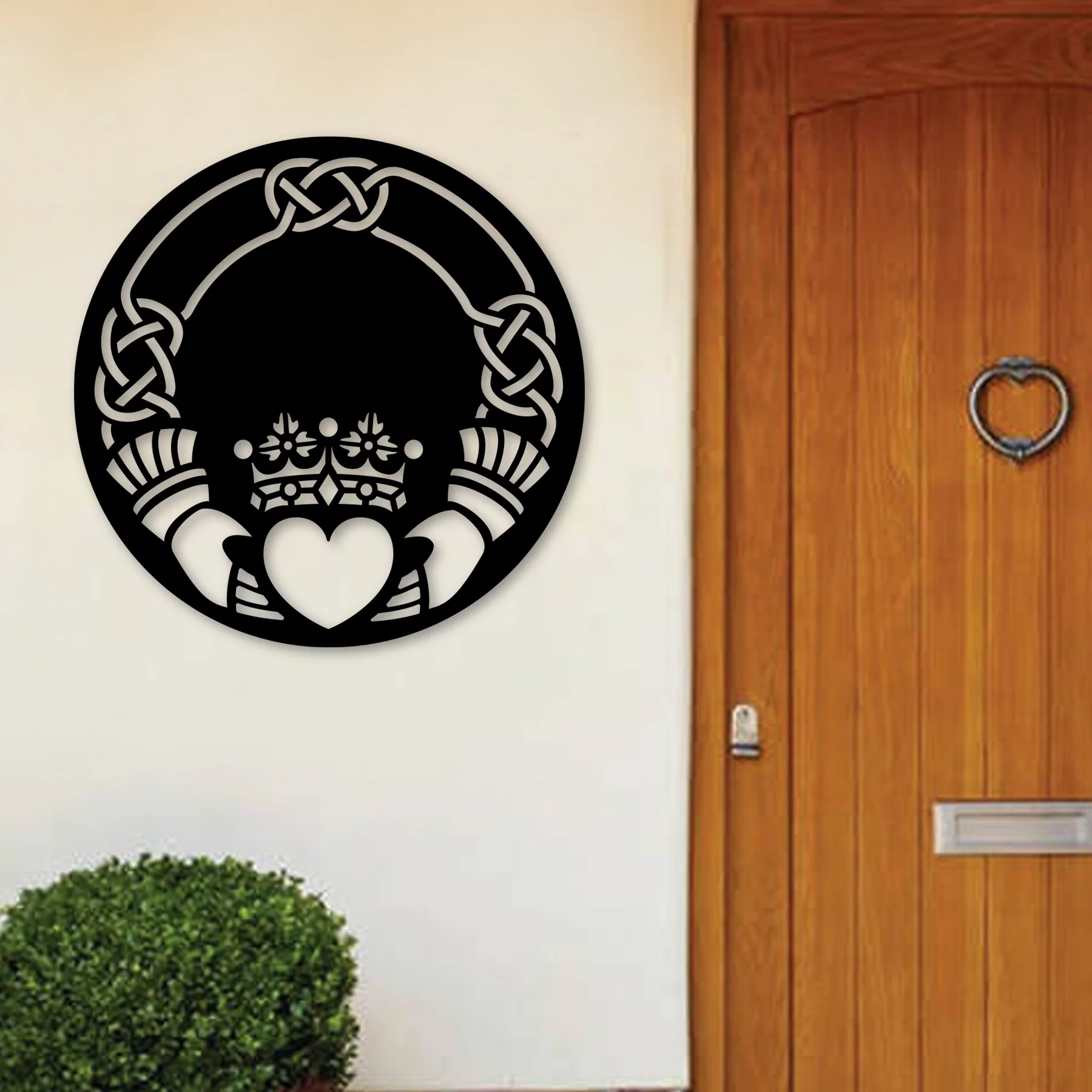Claddagh Metal Wall Art - Alvarez Pro Painting LLC