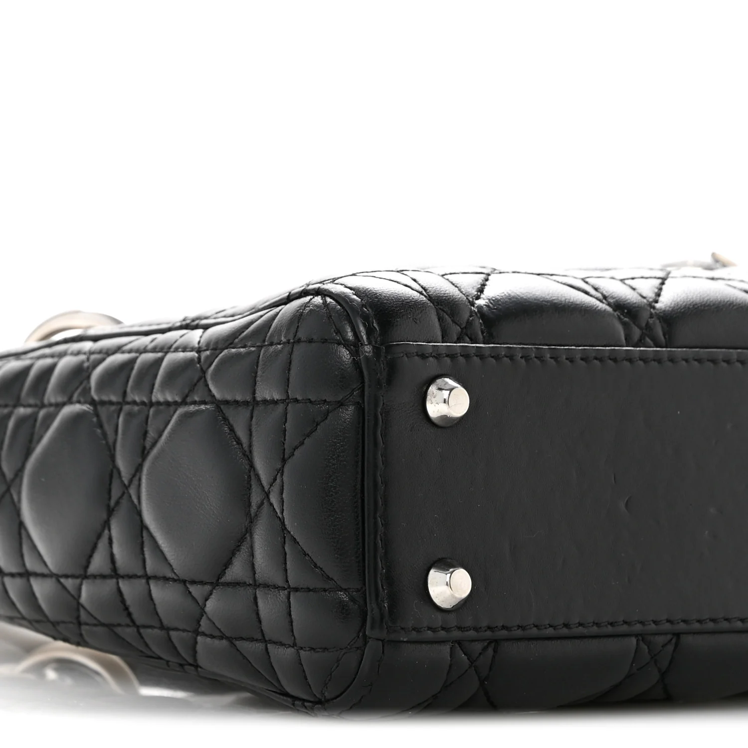 Lambskin Cannage Mini Lady Dior Black - Top Club