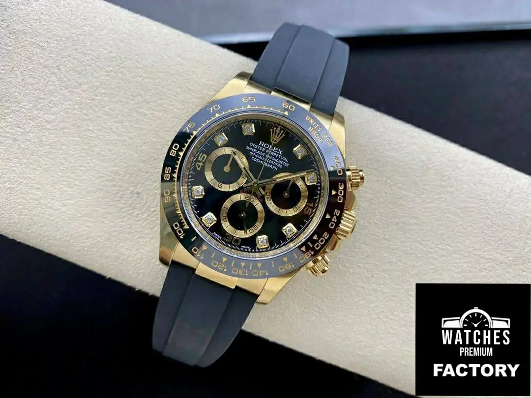 Rolex Cosmograph Daytona M116518ln-0078 Clean Factory Rubber Strap