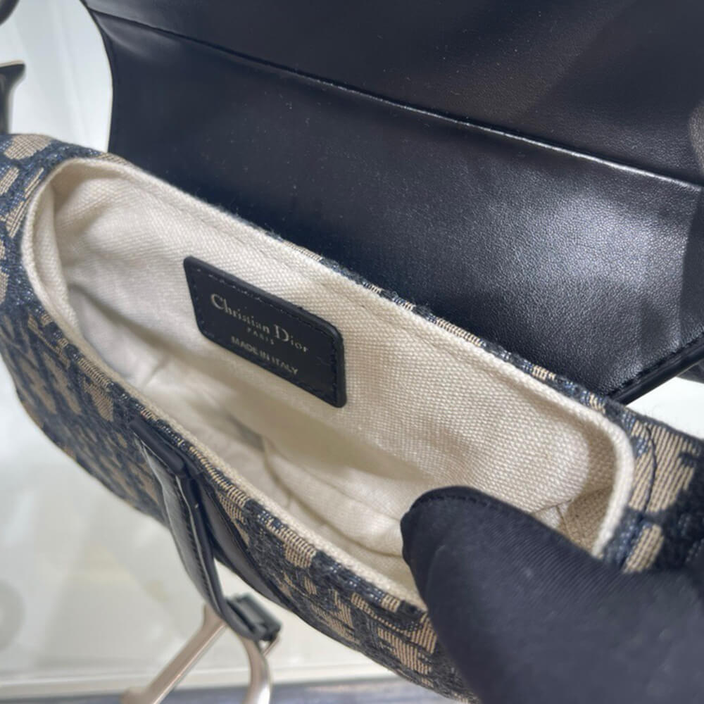 Dior Mini Saddle Bag with Strap - Top Club