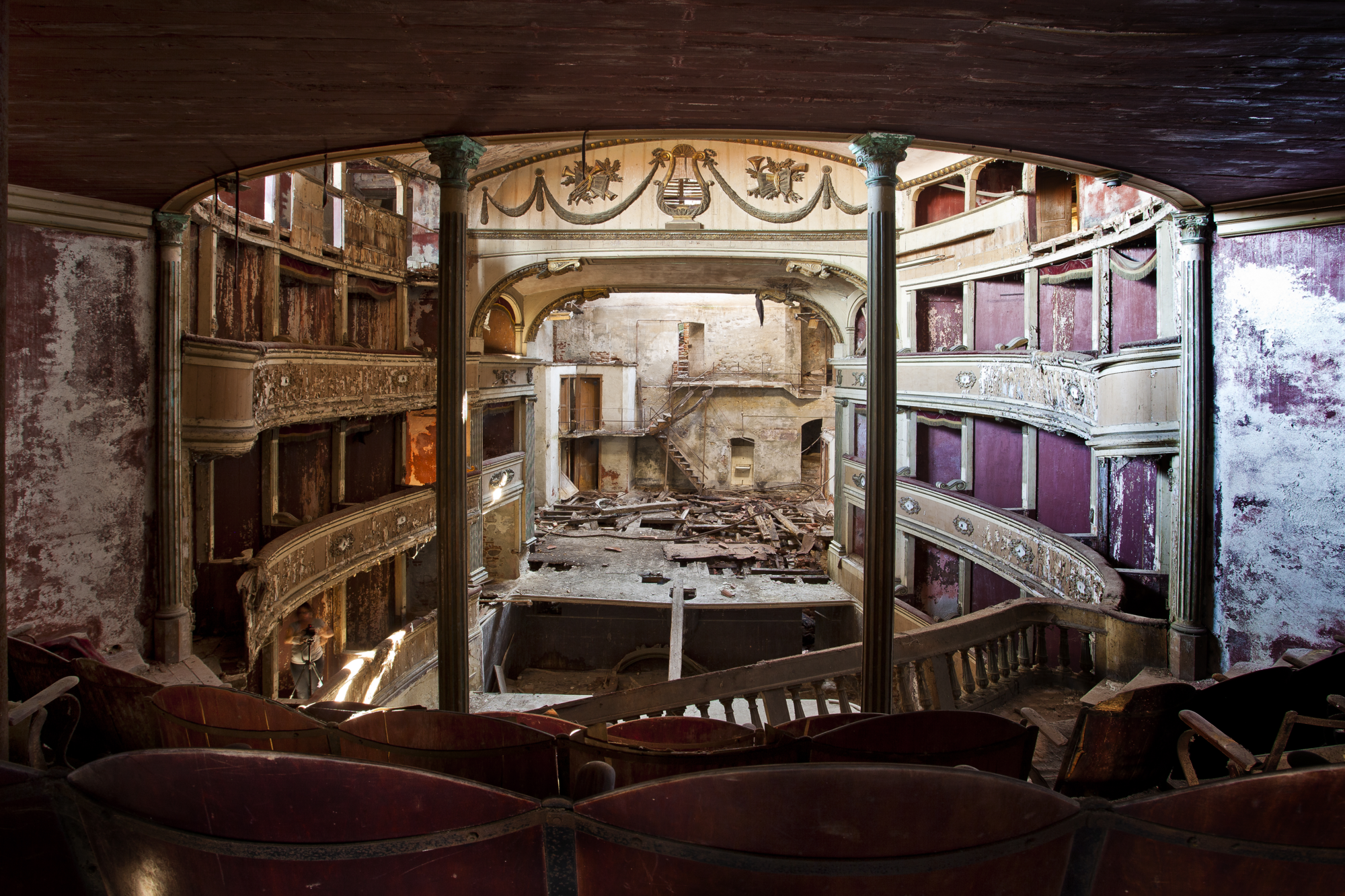 Foto op plexiglas Theatre Balcony 148 x 98 cm