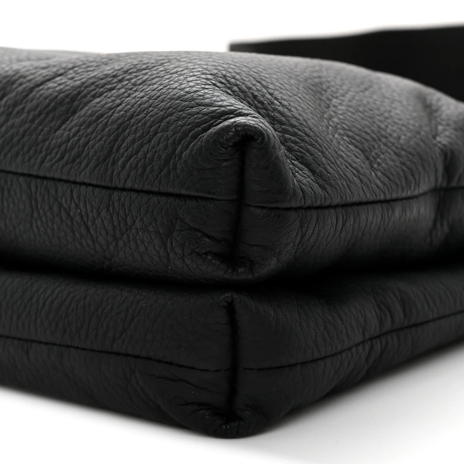 Grained Calfskin Duo Bag Black - Top Club