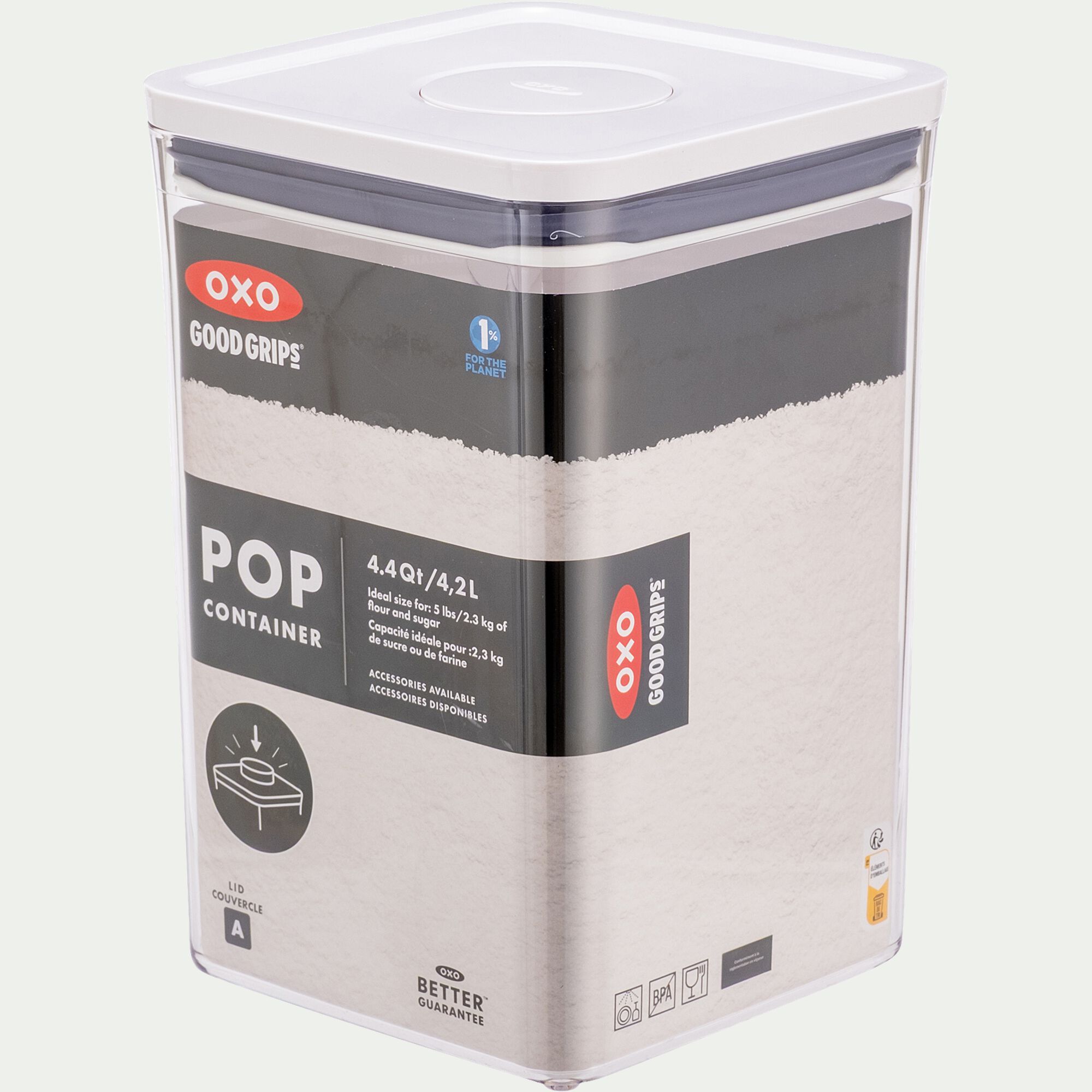 POP - Boîte de conservation 4,2L - transparent