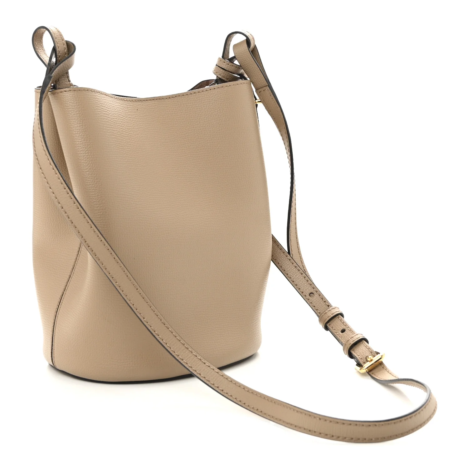 Haymarket Check Colours Small Lorne Bucket Crossbody Beige - Top Club