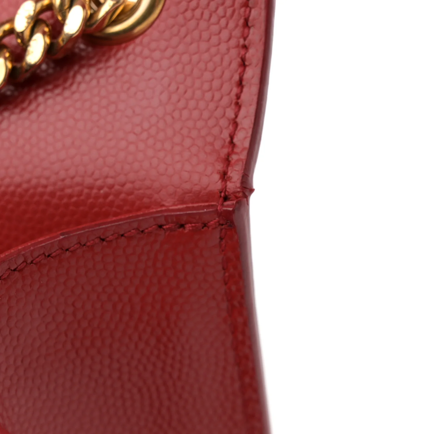 Grain De Poudre Small Monogram Kate Satchel Red - Top Club
