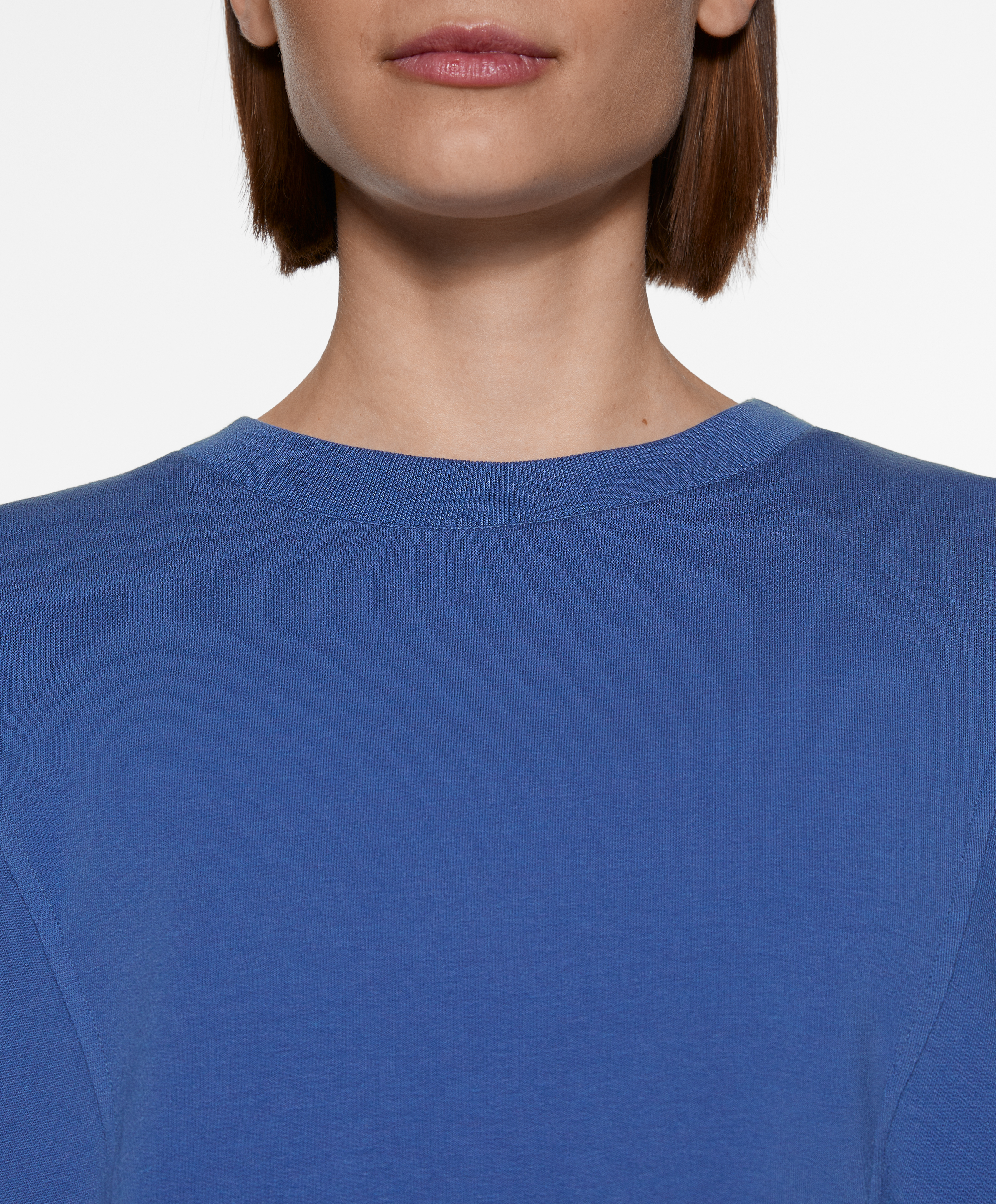 OYSHO Crop sweatshirt with cotton and modal