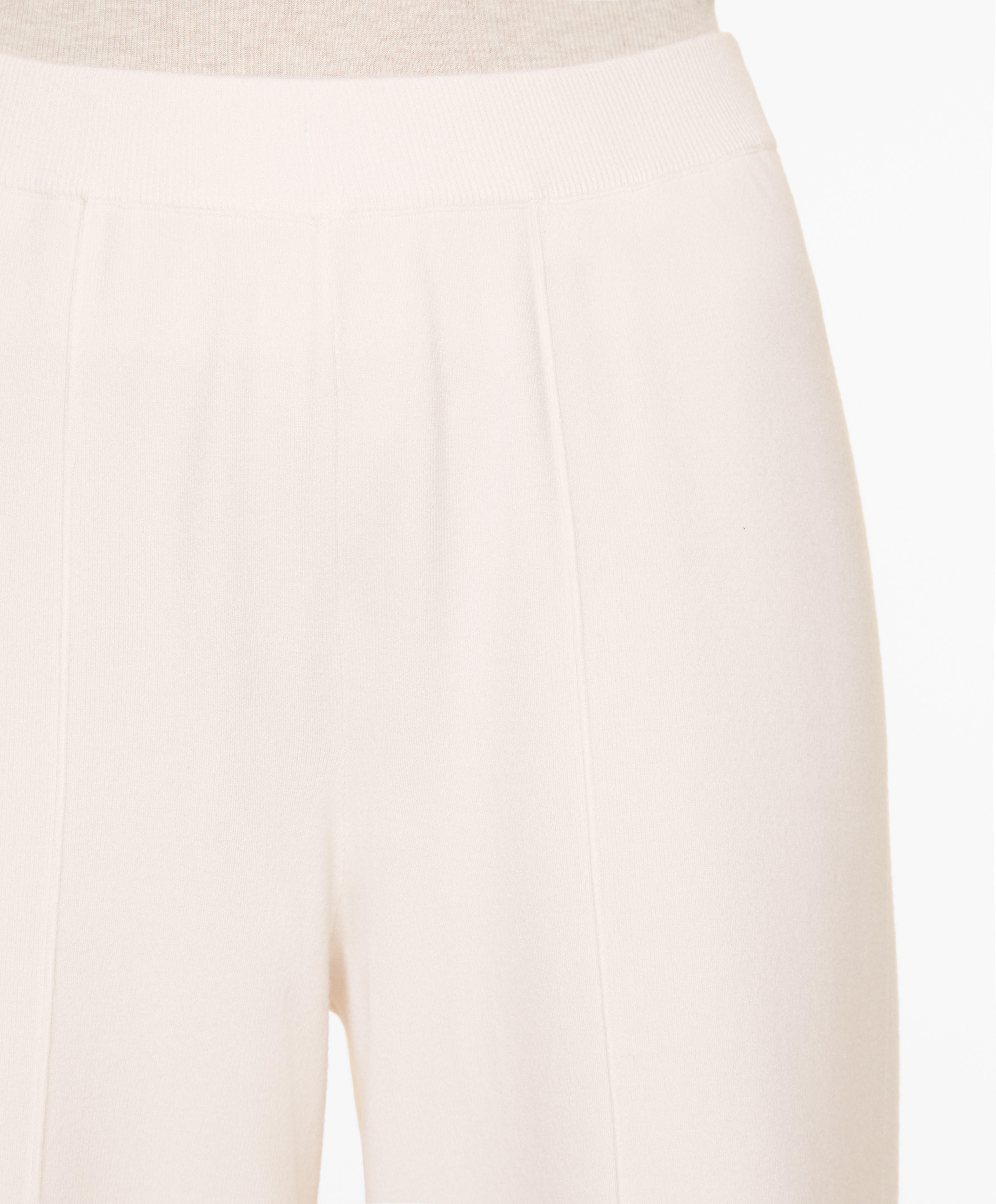 OYSHO Straight fit knit trousers