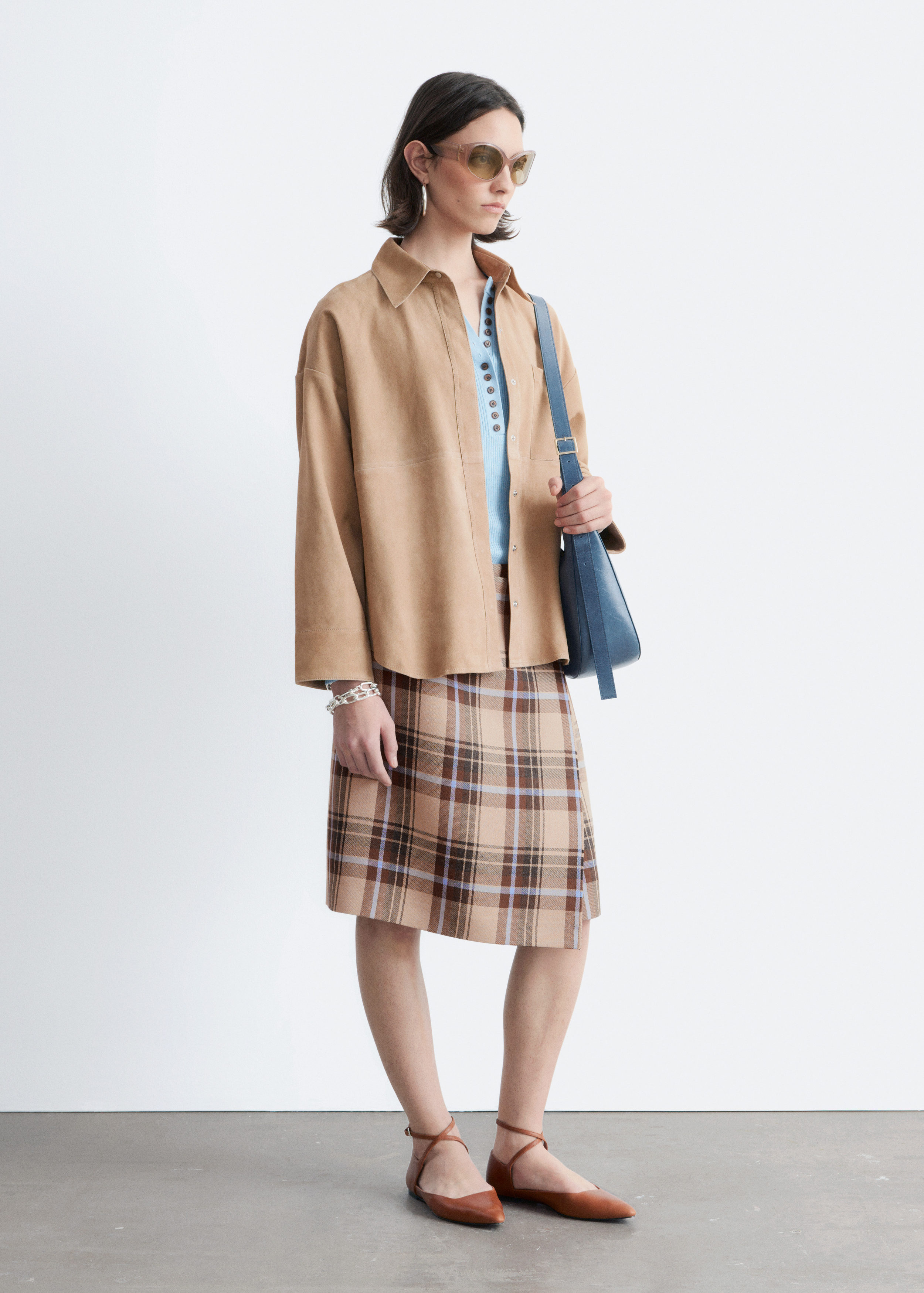 & Other Stories SUEDE SHIRT