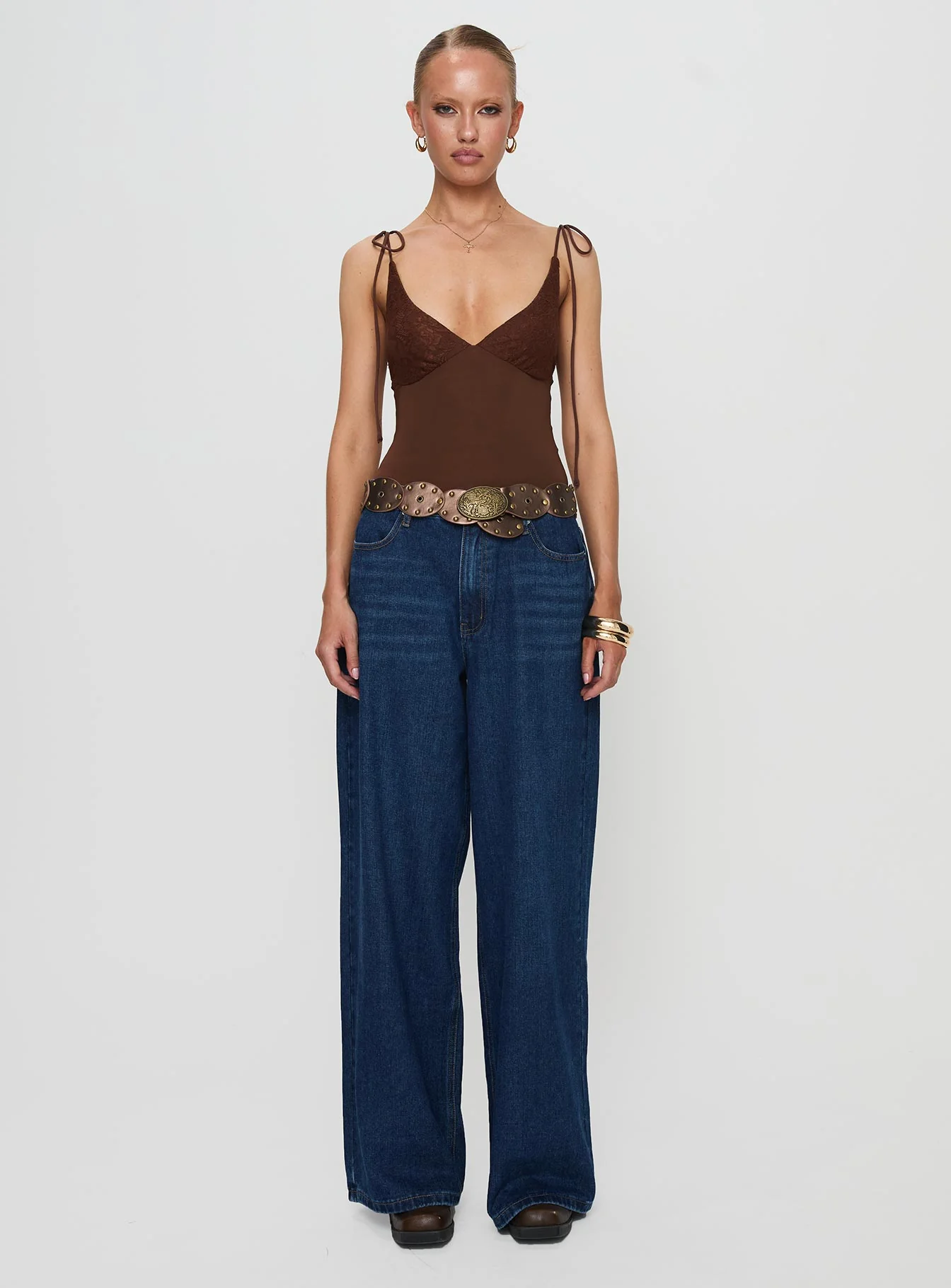 Prichard Bodysuit Brown