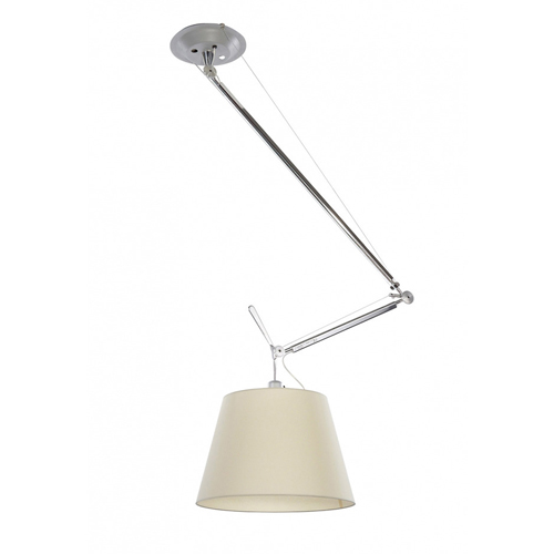 Plafondlamp Tolomeo Ø36 perkament