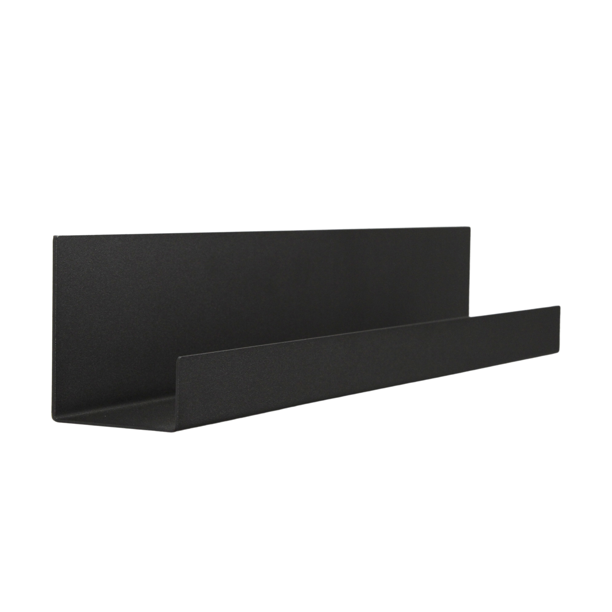 Magnetische boekenplank large zwart