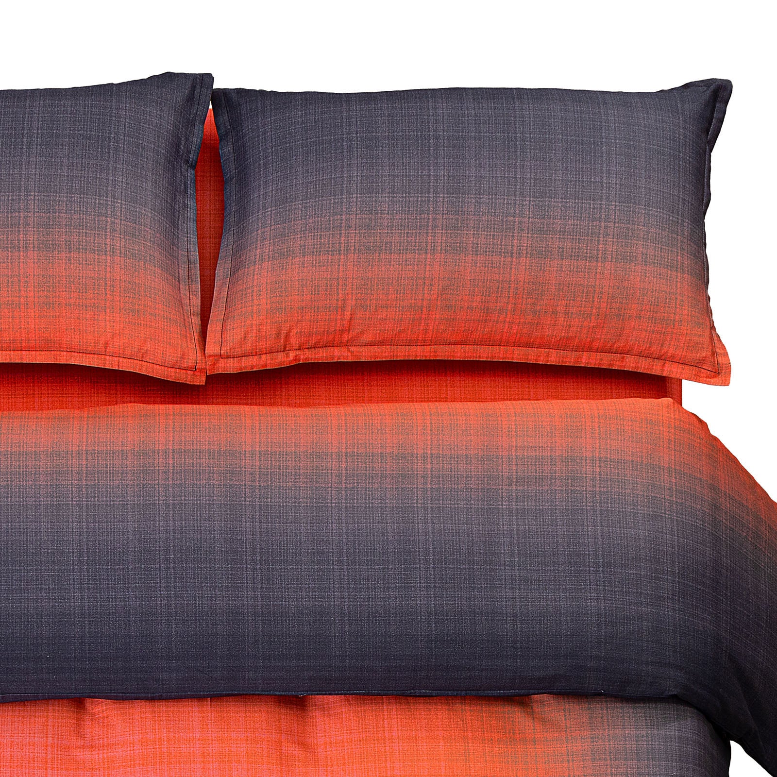 Copripiumino Con Federe In Raso Di Cotone Iridescent Matrimoniale Dark Diesel