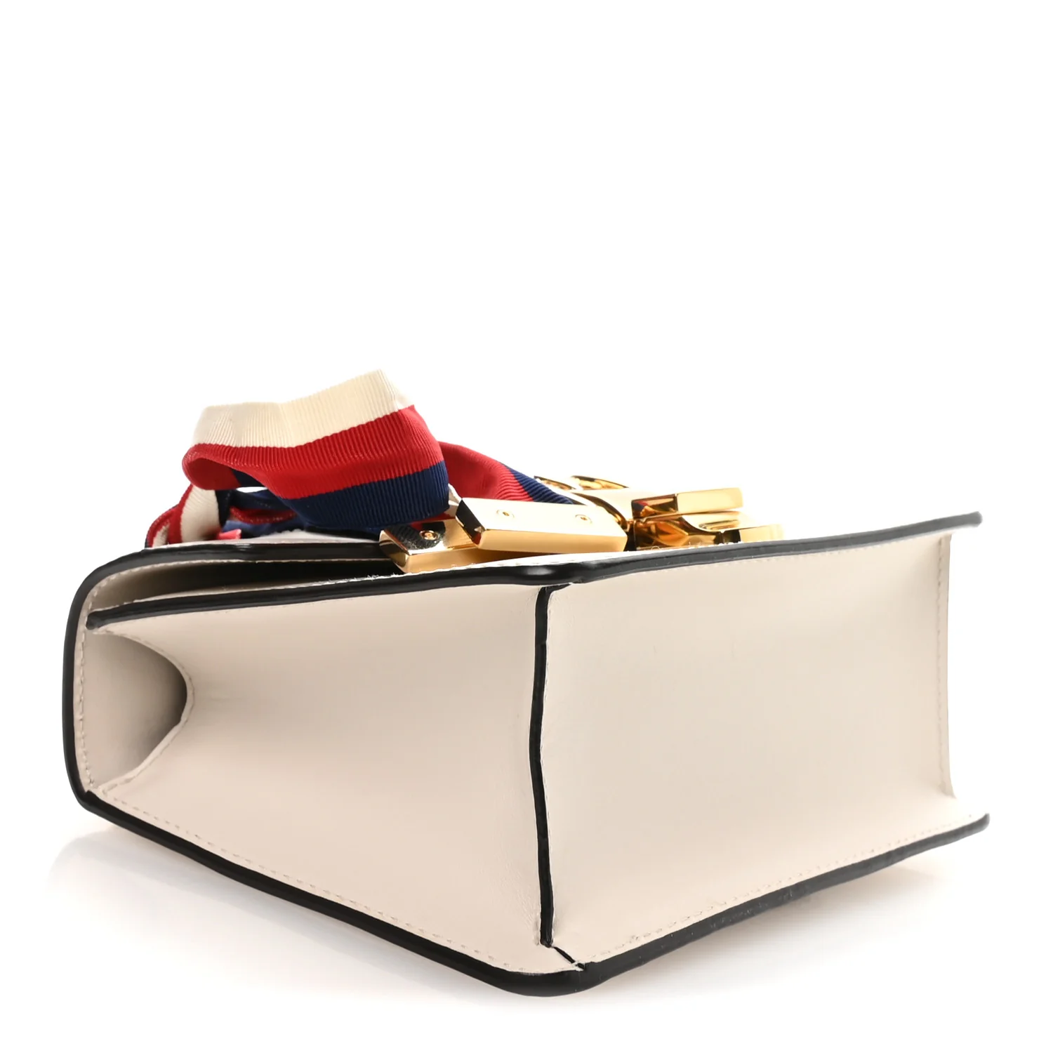 Calfskin Mini Sylvie Shoulder Bag White - Top Club