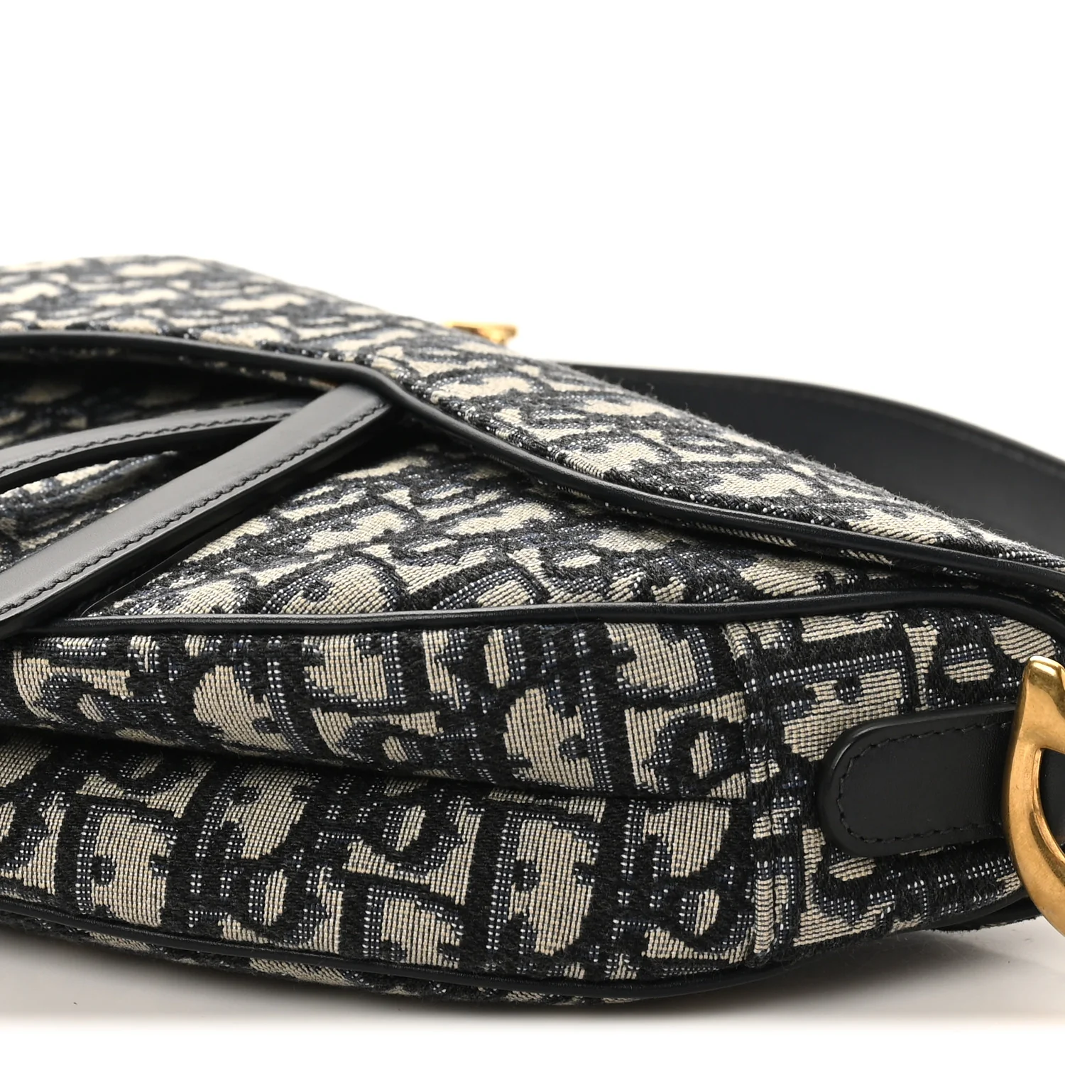 Oblique Saddle Bag Blue - Top Club