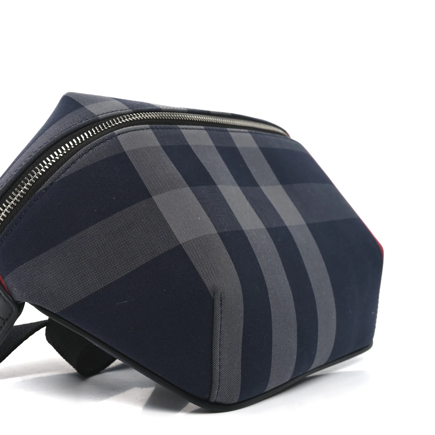 House Check Sonny Bum Bag Navy Grey - Top Club