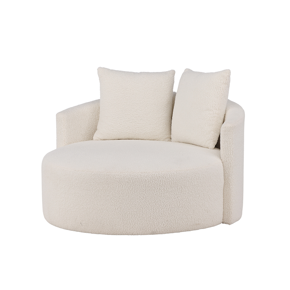 Loveseat Kathleen teddy Wit