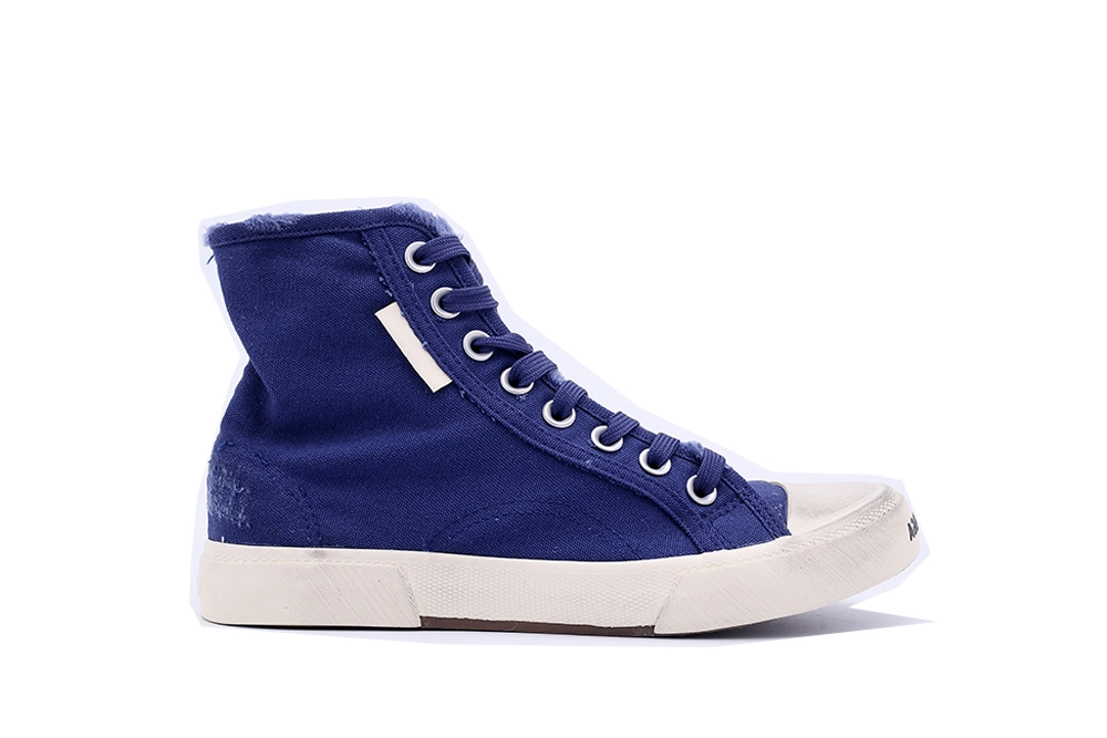BEST QUALITY REPLICA BALENCIAGA PARIS LOW SNEAKER IN BLUE HIGH - Sneaker Replica Workshop