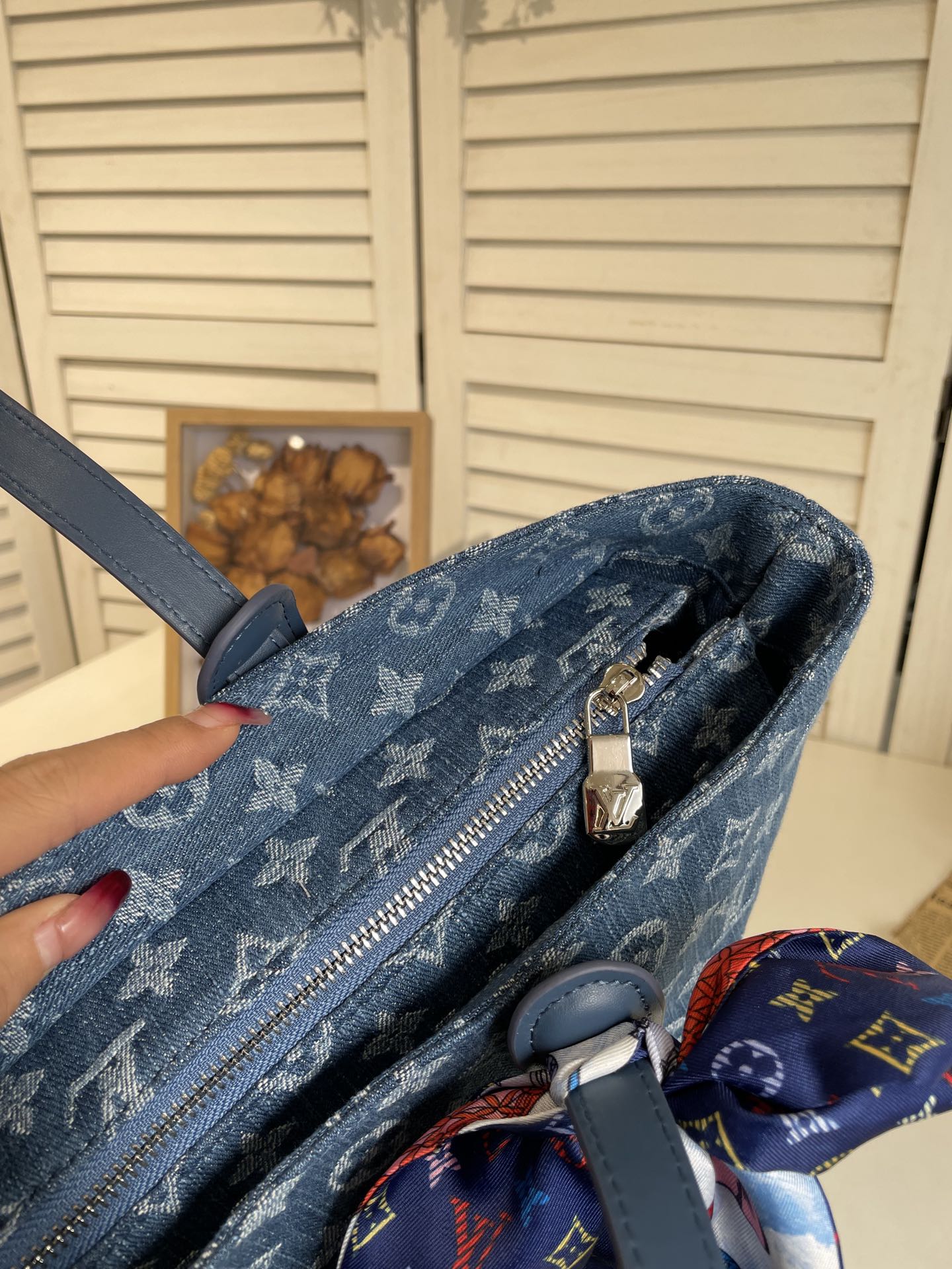 Louis new arrival denim neverfull bag size: 46*28*15 cm - Top Club