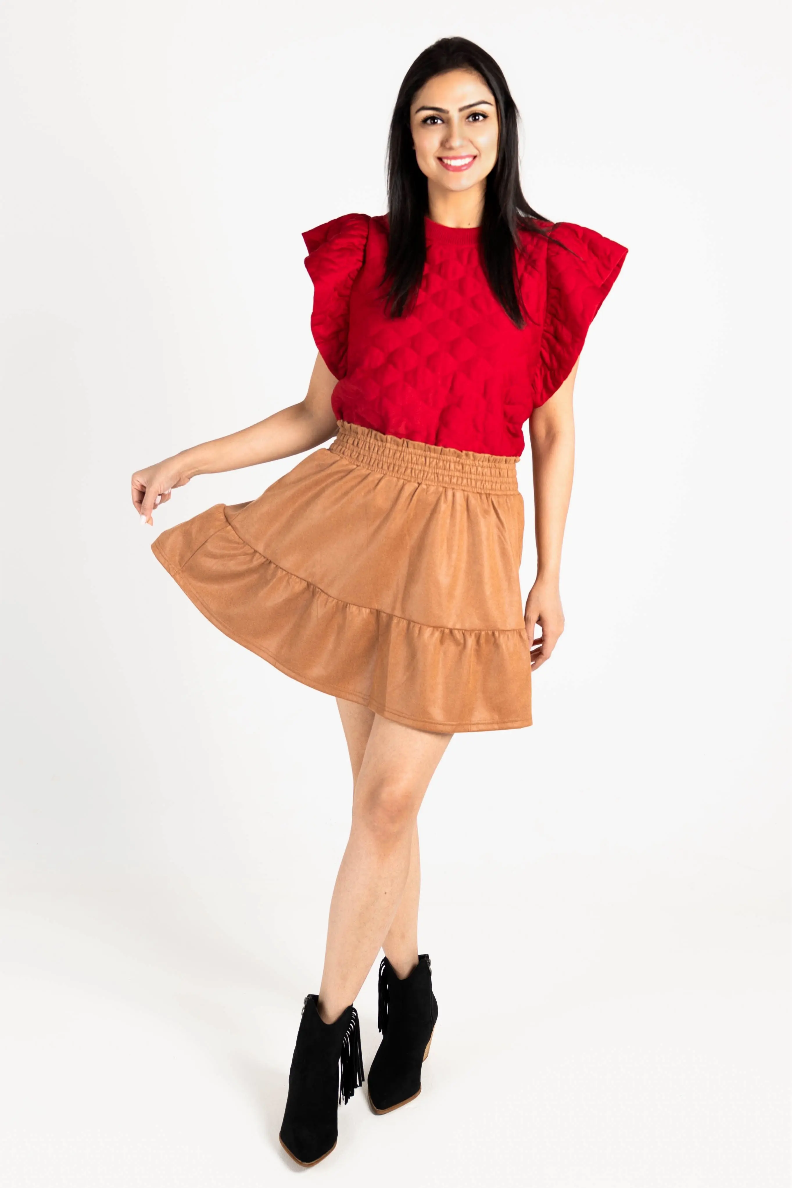 If We Never Met Mini Skirt - ALJEGJ