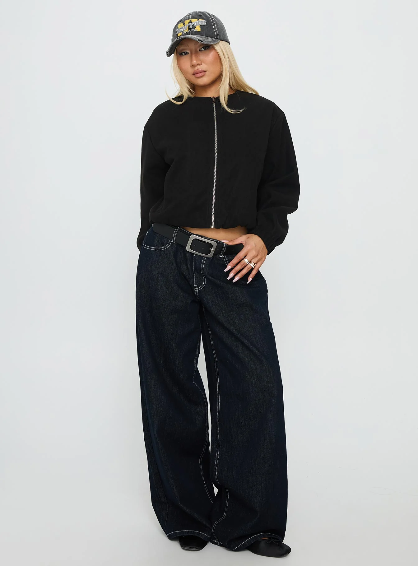 Grasp Bomber Jacket Black