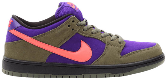 Dunk Low Pro SB  Medium Olive Atomic Red  304292-265 - Sneaker Replica Workshop