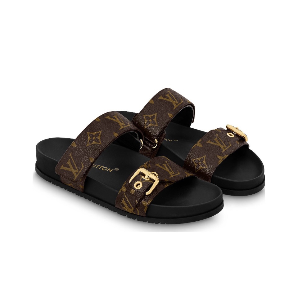 Louis Vuitton LV Bom Dia Fashion Flat Flip-flops Slide Sandal (Replica) - Sneaker Replica Workshop