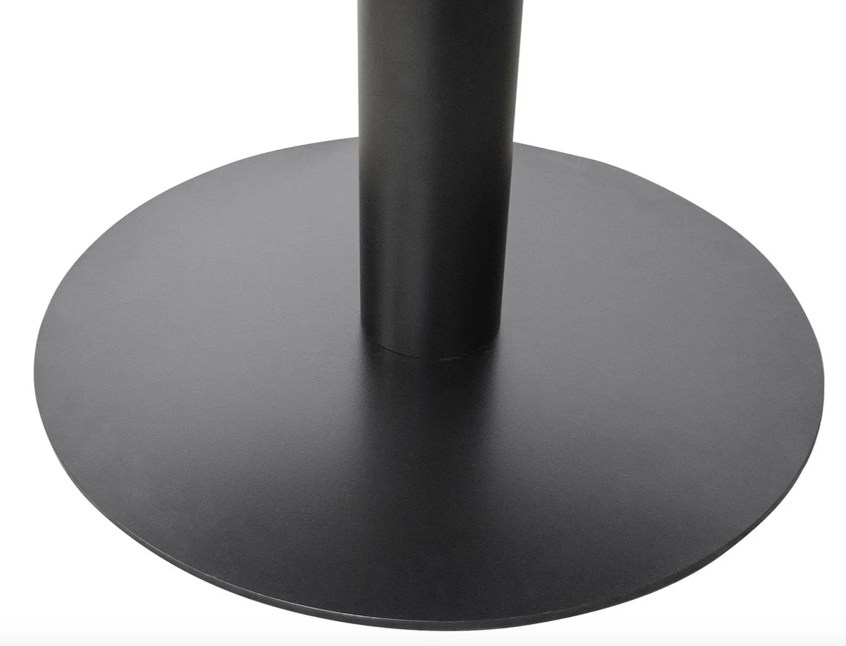 Luxury dining table black / gold 120 x H. 76 cm - designer dining room furniture