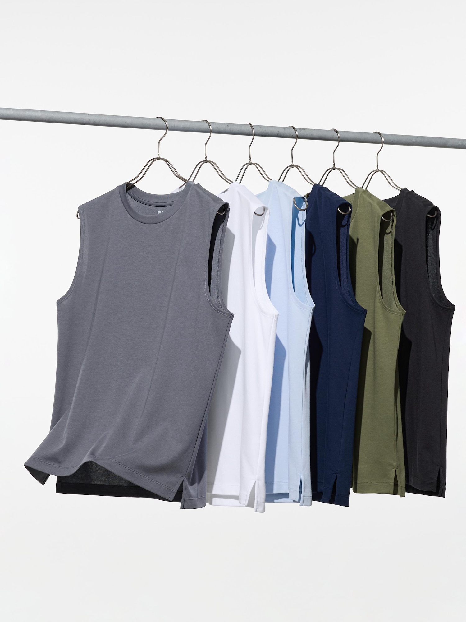 AIRism Cotton Sleeveless T-Shirt