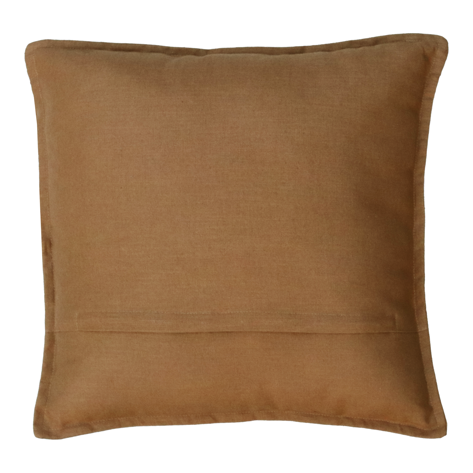 Sierkussen grof linnen mocha mousse 48x48 cm