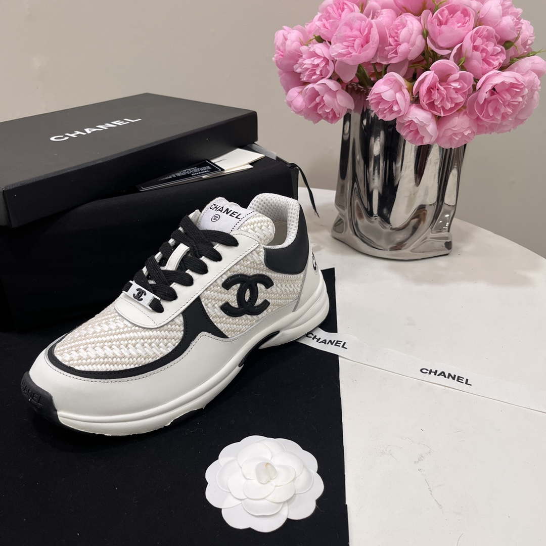 Chanel G39066  Men Women's Panda casual Trainer Sneaker C91203 - Sneaker Replica Workshop